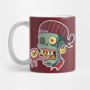 Zombie Pirate Mug